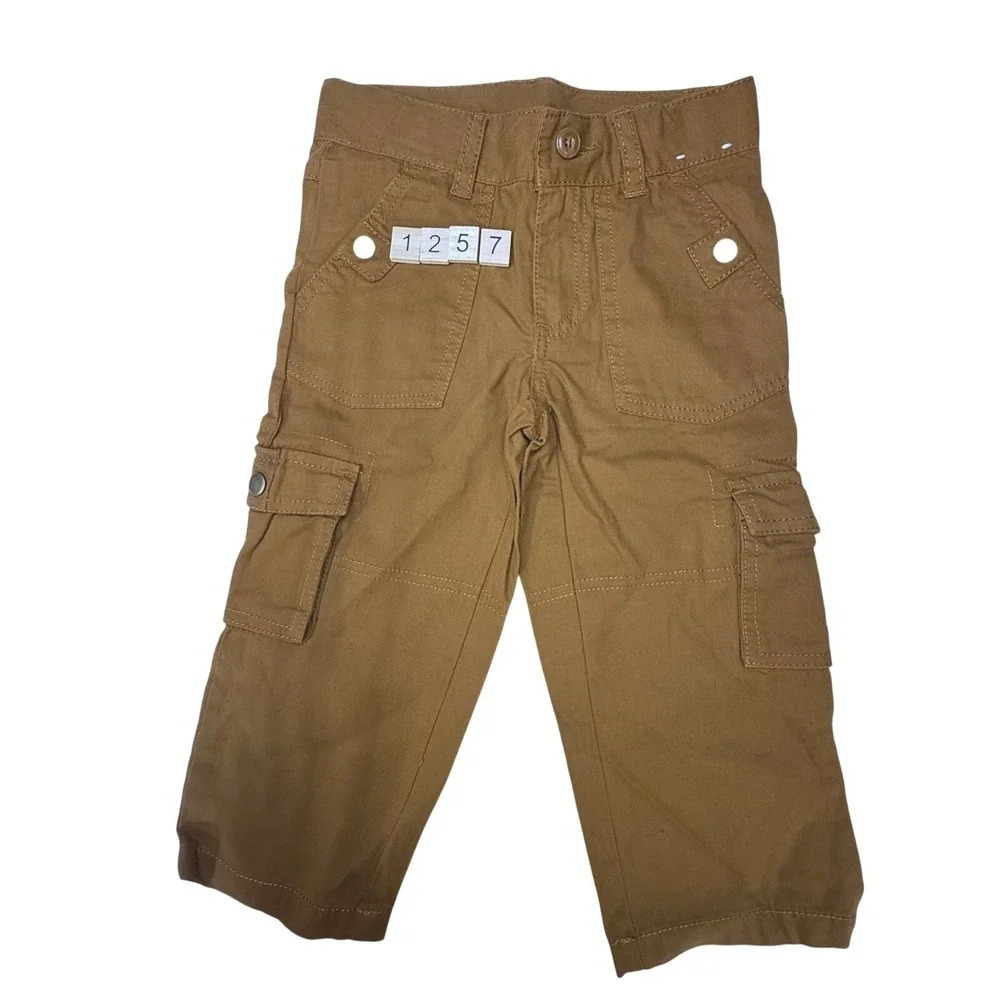 Gymboree Alpine Road Brown Lined Cargo‎ Pants Size 18-24M